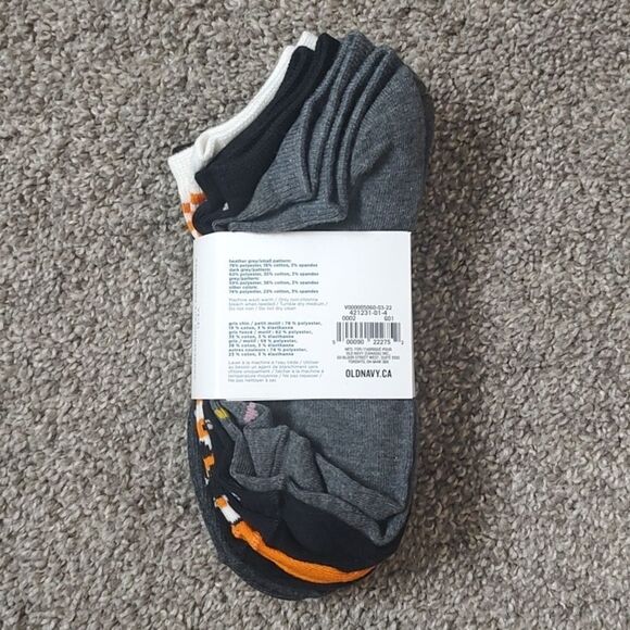 Brand New Printed Size Medium (13-3Y) Halloween Unisex Ankle Socks - Picture 7 of 9